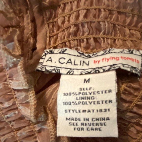 Pinky Mauve blouse with cami lightly attached - Picture 3 of 9